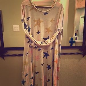 Magnolia Pearl Colorful Star Jersey Dress